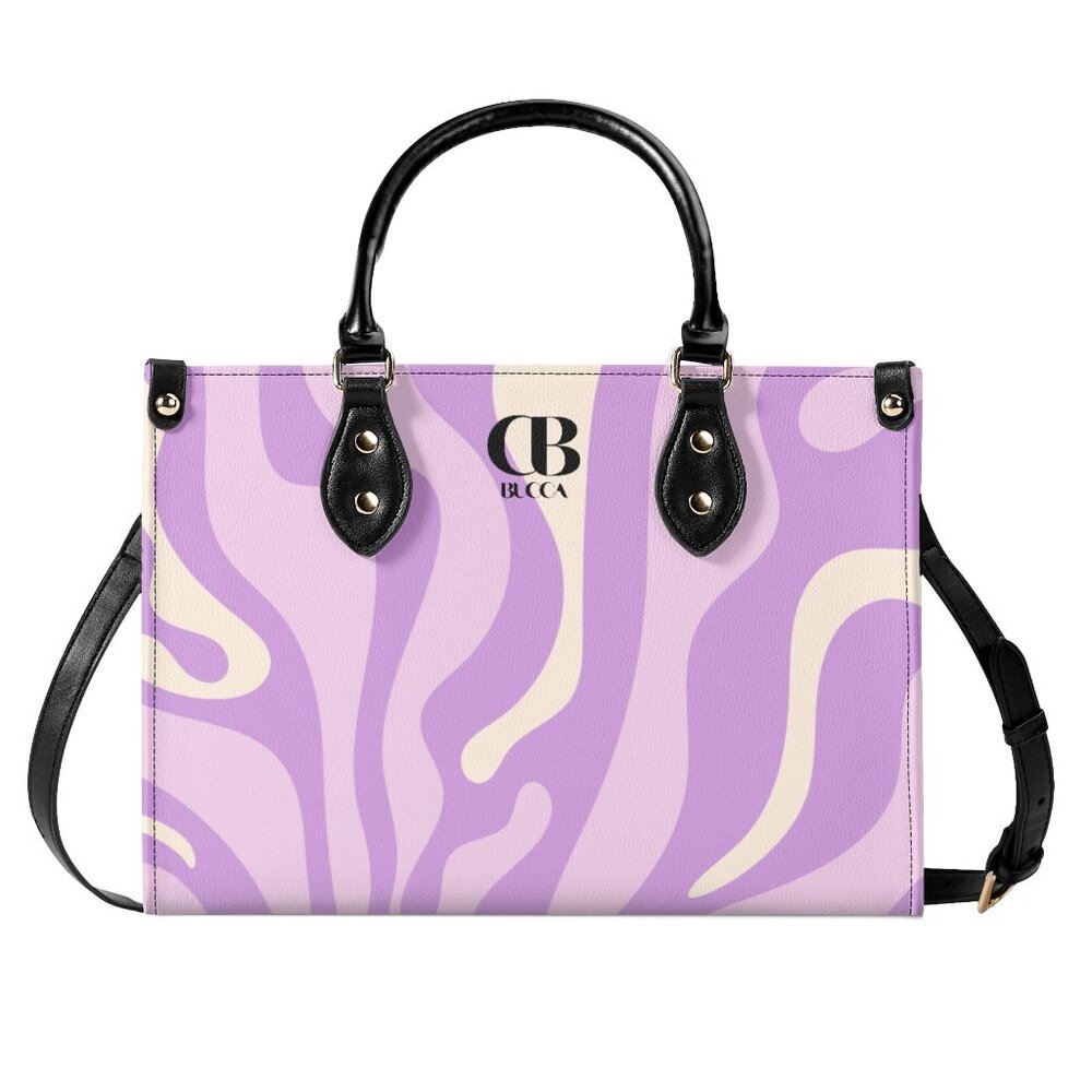 SUMMER 24 BUCCA ORIGINAL - LAVENDER CREAM HANDBAG